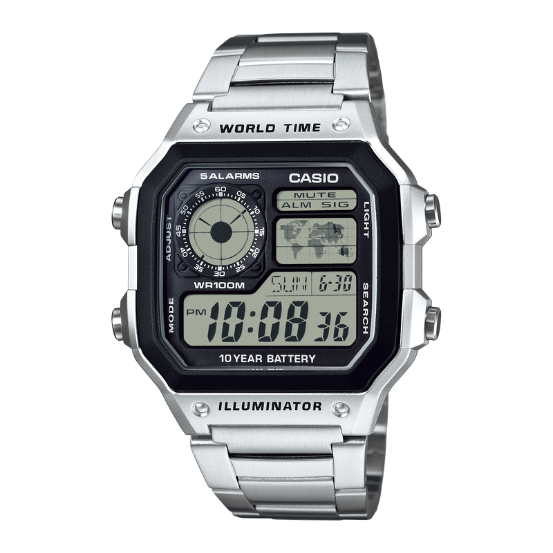Reloj Hora Mundial Royale AE-1200WHD